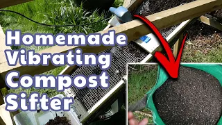 Vibrating Compost Sifter How-to