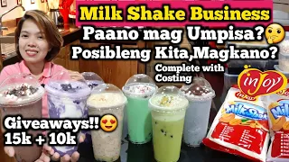 Gaano ka Hassle Free ang Milk Shake ni Injoy Philippines, + Giveaways!! Complete with Costing