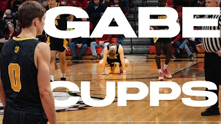 Indiana Commit GABE CUPPS  plays in Indiana in front of Woodson