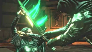 Shadow of War Blade of Galadriel DLC - Eltariel & Talion Nazgul Meeting & Fight