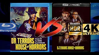 DR. TERROR'S HOUSE OF HORRORS (1965) 4K Ultra HD vs Bluray COMPARISON