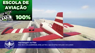 GTA V - Escola de Aviação - 100%