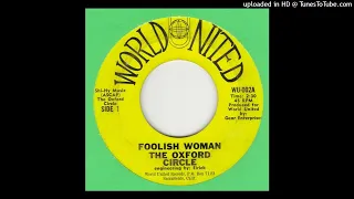 The Oxford Circle - Foolish Woman