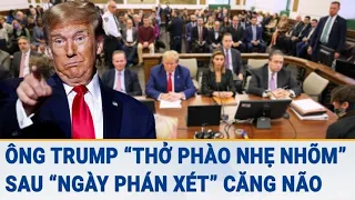 Tin quốc tế: Ông Trump “thở phào nhẹ nhõm” sau “ngày phán xét” căng não