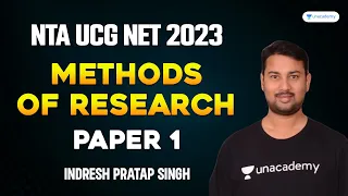 Most Important topic of NET || Methods of Research | Paper 1 | Indresh Pratap Singh | JRF/NET 2023