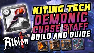 CURSE + KITE = EASY KILL!! 💀 Albion Online DEMONIC CURSE STAFF GUIDE | Blackboa