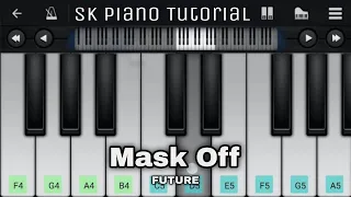 Mask Off - Piano Tutorial | Future | Perfect Piano