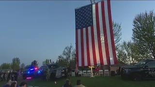 Fallen Idaho deputy honored with candlelight vigil in Middleton