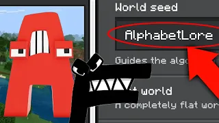 What's ON The ALPHABET LORE MINECRAFT SEED? (Ps5/XboxSeriesS/PS4/XboxOne/PE/MCPE)