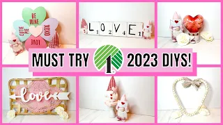 DOLLAR TREE 2023 VALENTINES DAY DIYS | HACKS YOU MUST TRY IN 2023 | VALENTINES DIY IDEAS