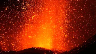 Eruzione Etna. Cratere di Sudest. 29 novembre 2023