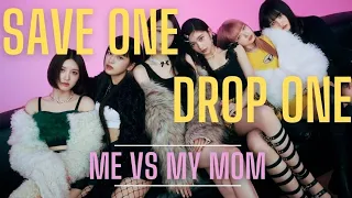 [Kpop] Save One Drop One | Me vs My Mom | Song Challenge | 30 Rounds