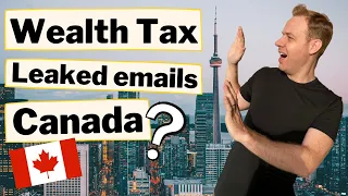 Canada wealth tax, Trudeau emails