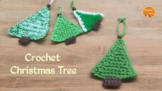 How to crochet the Christmas Tree Ornaments