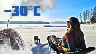 -30C WINTER CAMPING