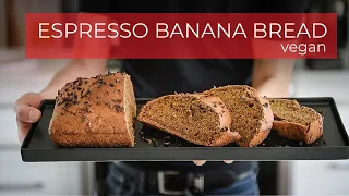 ABSOLUTELY AMAZING Espresso Banana Bread Recipe!