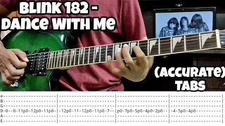 Dance With Me | Blink 182 | Guitar Cover | Guitar Tabs | Guitar Lesson | Guitar Tutorial