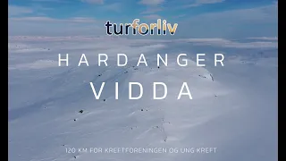 Crossing Hardangervidda in winter