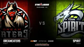 [RU] DreamEaters vs Spirit | Map 1 – Train | CIS Minor – StarLadder Major 2019