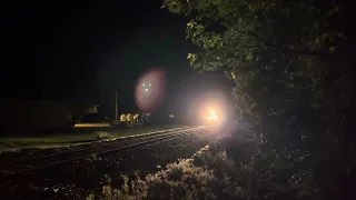 Late Night Train Downtown Millington IL “Shave And A Haircut” Horn Action