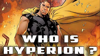 History and Origin of Marvel's HYPERION!