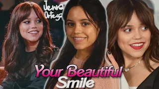 Jenna Ortega and her beautiful smile for 2 minutes straight