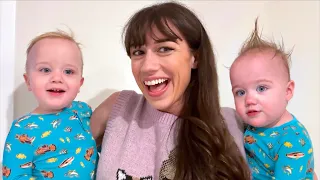 TWIN TODDLER NIGHT TIME ROUTINE!