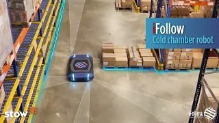 iFollow Robot for Cold Chain Logistics  - stow group