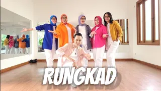 RUNGKAD  - line dance demo and tutorial by The Ladies