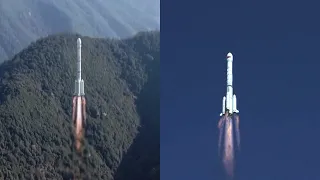 Long March-3B launches Gaofen-13 02