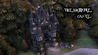 Sims 4 Vampire Castle 🦇 [No CC] - Speed Build