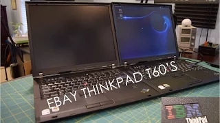 eBay Finds: Two $10 Lenovo IBM Thinkpad T60's Overview