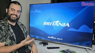 Unboxing (desembalando) Britânia Roku TV BTV50G7PR2CSBL