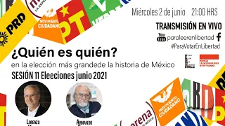 11 Lorenzo Meyer y Armando Bartra "Elecciones México 2021" #ParaVotarEnLibertad con Paloma Saiz