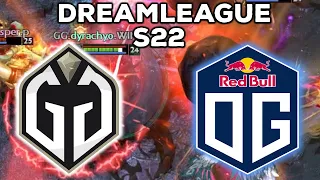 CRAZY GAME, UNEXPECTED DRAFT !!! GAIMIN GLADIATORS vs OG - DREAMLEAGUE S22 DOTA 2