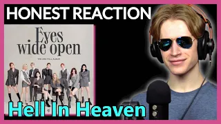 HONEST REACTION to TWICE - 'Hell In Heaven' | EYES WIDE OPEN Listening Party PT.1