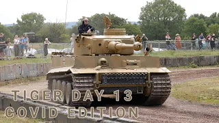 TIGER DAY XIII/13 - COVID Edition - Tiger 131, Churchill, Matilda II and more - 4K - The Tank Museum