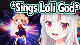 Ayame Suddenly Sings "Loli-God Requiem" By Ui-Mama and It's Too Cute【Hololive】