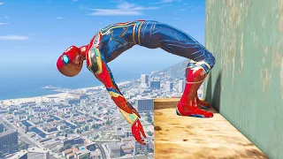GTA 5 Spiderman Ragdolls Compilation Episode 2 (Euphoria Physics)