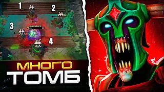 🔥10 Tombstone with multicast REAL?! ▶ | Undying + Unstable Arcana | Custom Hero Clash