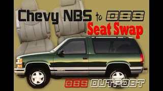 Install 1999-2006 NBS GM Truck Seats into 1988-1999 OBS Chevy/GMC Truck/SUV
