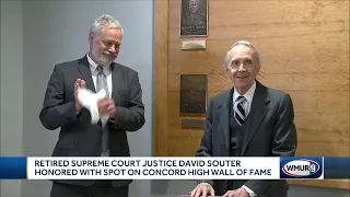 Retired Supreme Court Justice David Souter honored with spot on Concord High Wall of Fame