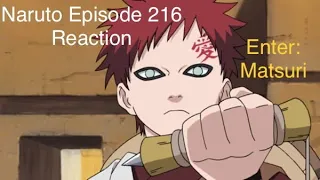 Reaction to Naruto Episode 216: The Targeted Shukaku