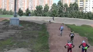 BMX 1-st round cup of Moscow - 2 semi 15-16 boys