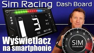 MFD - Dash board - wyświetlacz w telefonie do SimRacingu.