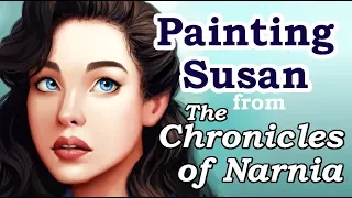 Painting Susan Pevensie from The Chronicles of Narnia