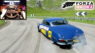 Hudson Hornet Drift Trial “Cars” with Thrustmaster | Forza Horizon 4