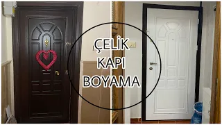 Ev Yenileme | Çelik Kapı Nasıl Boyanır?,Geri Dönüşüm,Tüm Detayları İle Bu Videoda,Çelik Kapı Boyama