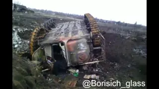 Экскурсия по освобожденному Никишино. Трофеи. Позиции ВСУ.