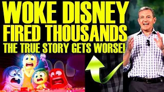 BOB IGER JUST FIRED THOUSANDS OF EMPLOYEES! THE TRUE STORY GETS EVEN WORSE NOW! WOKE DISNEY COLLAPSE